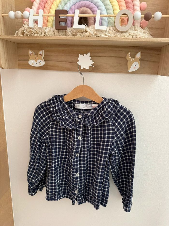Chemise à carreaux