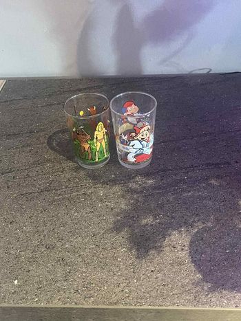 Verre moutarde Disney