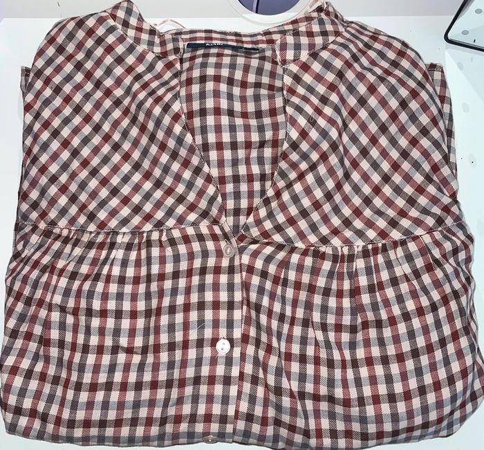 Chemise à carreaux