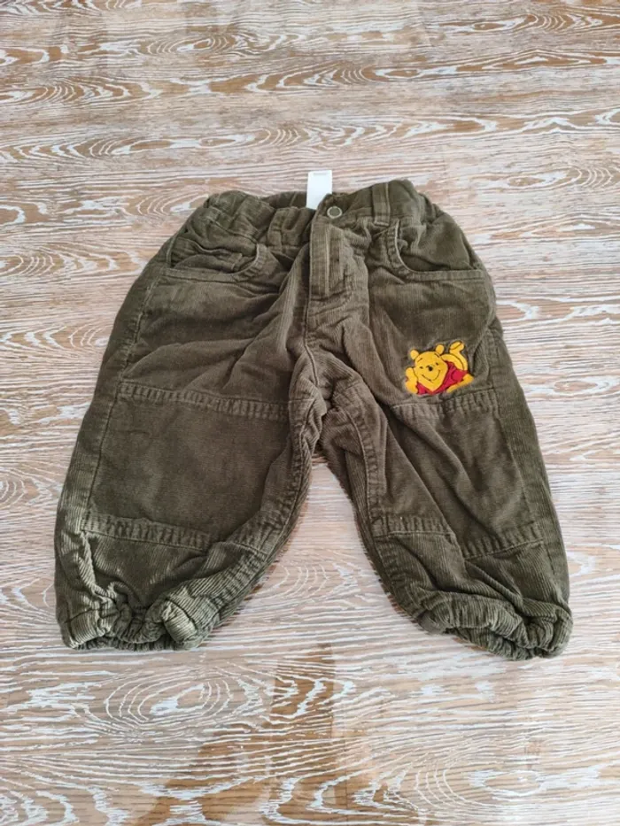 🍁 lots de 4 pantalons velours 9 mois🍁 - photo numéro 8