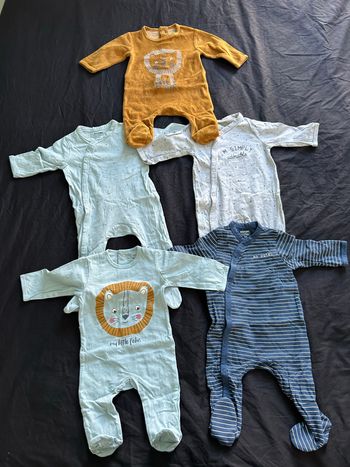 Lot de 5 pyjamas