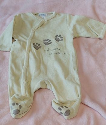 Lot de 2 pyjama velours