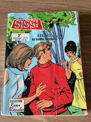 Sissi collection roses blanches