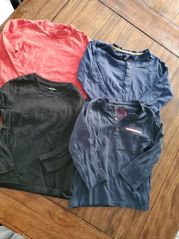Lot de 4 Tee-shirt manches longues 3 ans