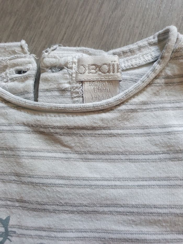 Maillot t-shirt 12mois garçon - photo numéro 2