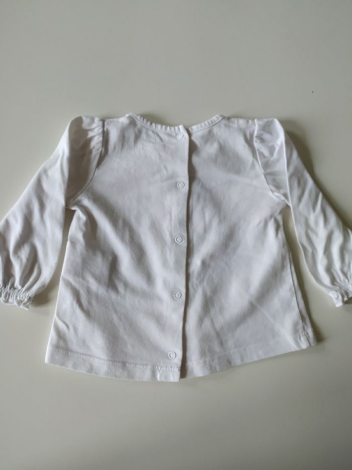 Tee shirt manches longues 6 mois - photo numéro 4