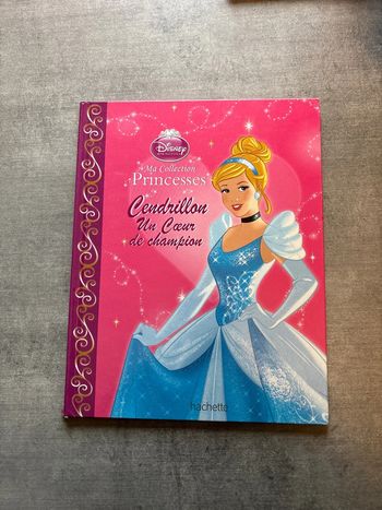 Livre Disney, princesse Cendrillon, un cœur de champion