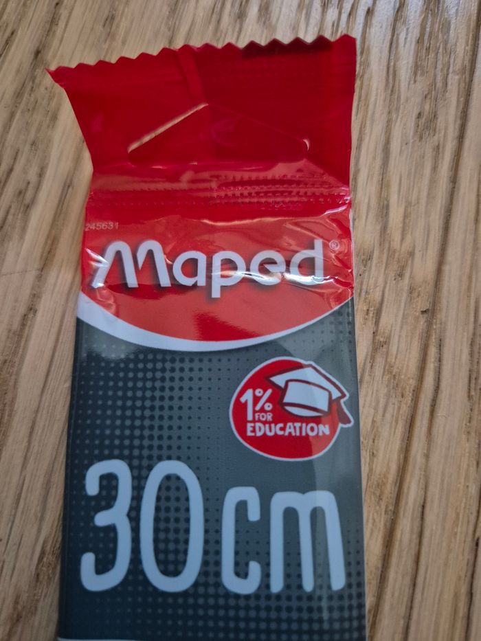 Règle graduée 30 cm Maped, neuve 💼 - photo numéro 3