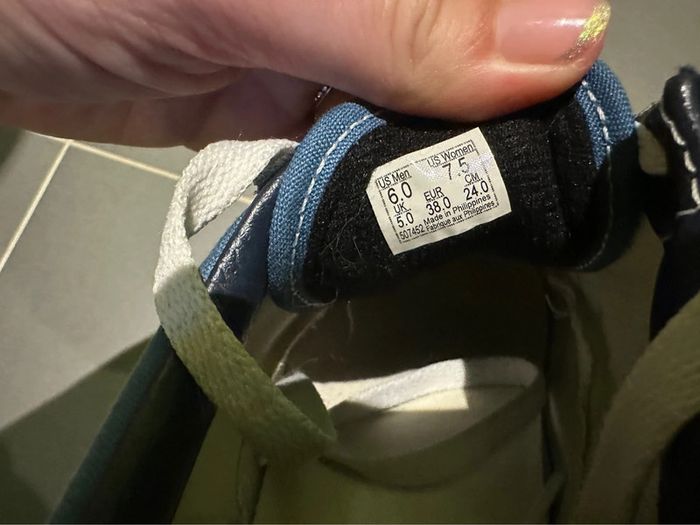 Vans bleu/bleu marine pointure 38 - photo numéro 8