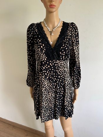 Robe noire et beige Dorothy Perkins taille 38 jamais portée 