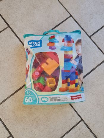 Sac de 60 légo mega bloks