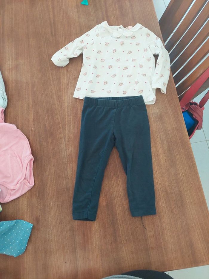 Tee-shirt et legging