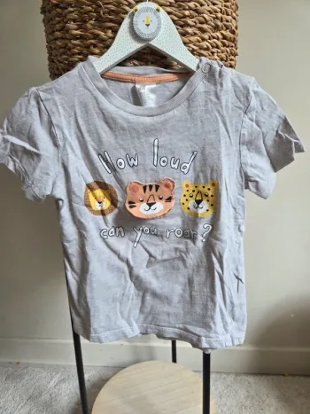 T-shirt manches courtes H&M 18 mois