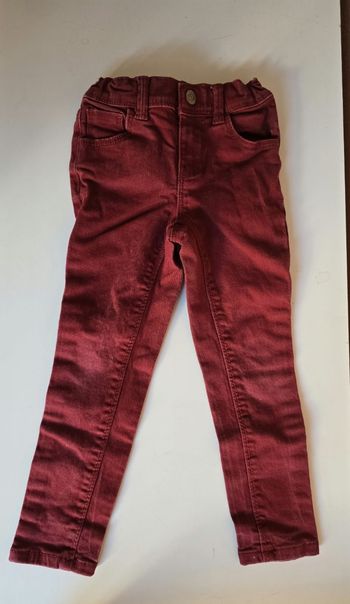 Jean rouge skinny