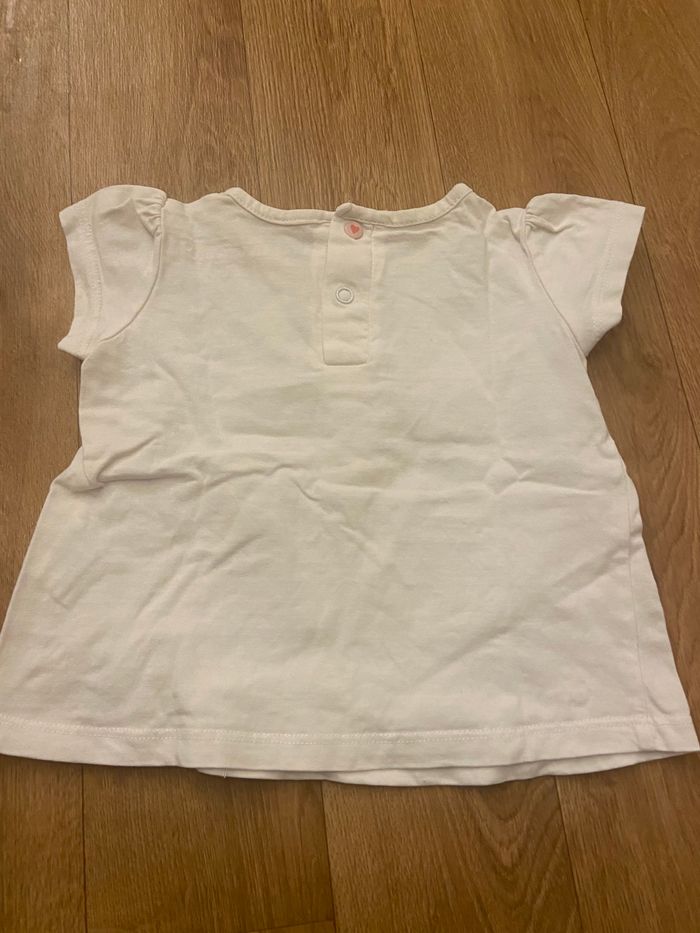 Lot de 4 t-shirt bébé fille 6M - photo numéro 3