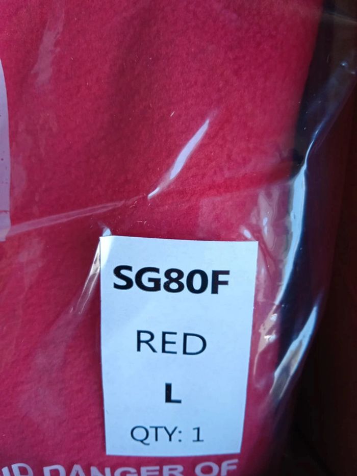 Lot  de Polaires  femme rouge taille L - photo numéro 3