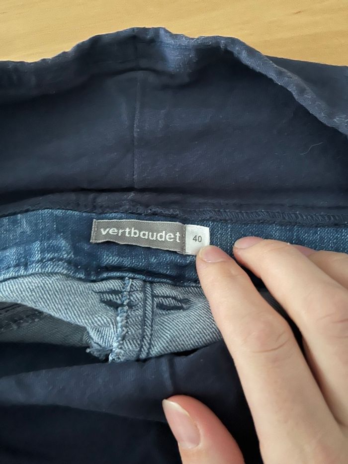Jupe en jeans grossesse Vert baudet taille 40 - photo numéro 3