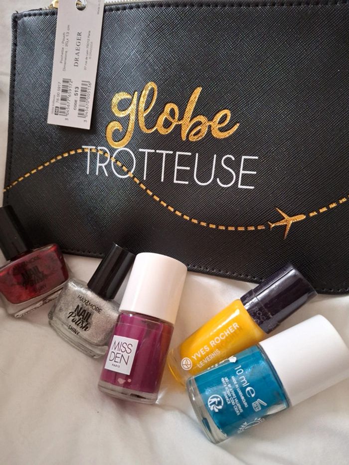 Trousse neuve Draeger avec 5 vernis - photo numéro 3