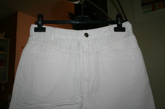 🌸Short lin parme pastel Taille 40 "Mango" Tendance 2023 Neuf 🌸 - photo numéro 2