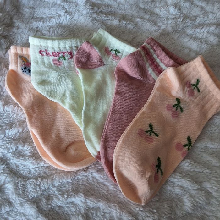 Chaussettes courtes fruits T35/38