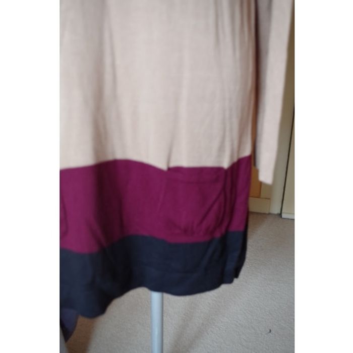 PAUL BRIAL - Robe en maille chaude tricolore  Taille 42 - photo numéro 5