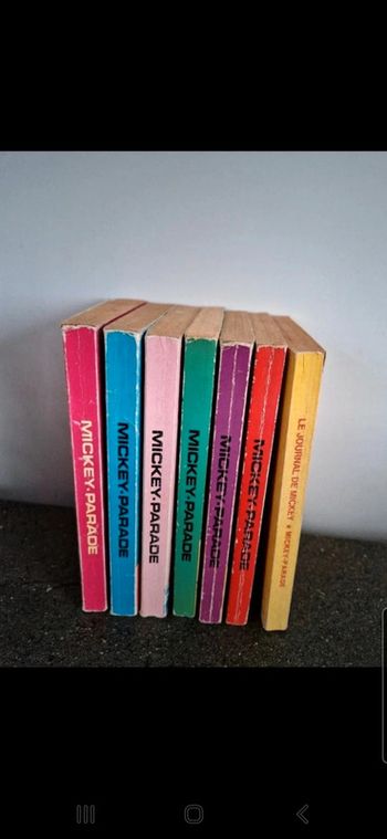 Lot de 7 Mickey Parade.