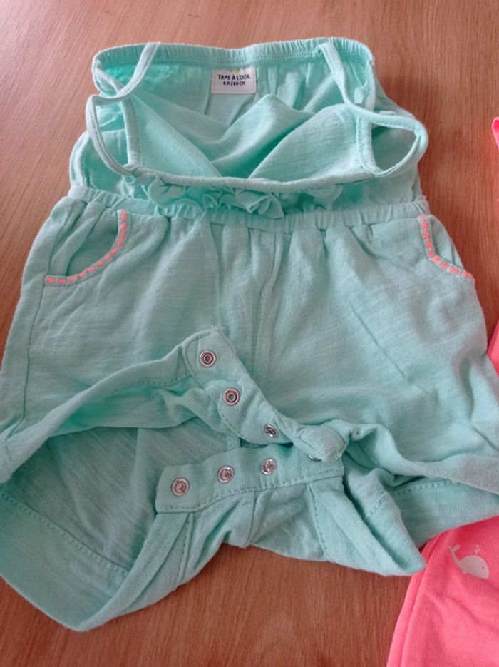 Lot de barboteuse taille 6 mois TAO - photo numéro 4