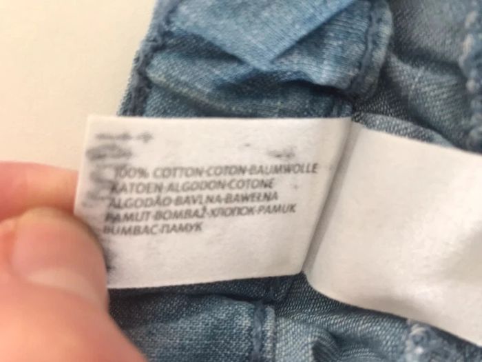 Pantalon 3/4 en jean. 6 ans - photo numéro 7