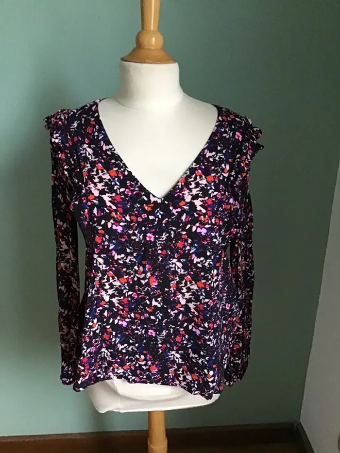 Blouse multicolore
