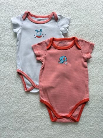 Lot de 2 body - 3 mois