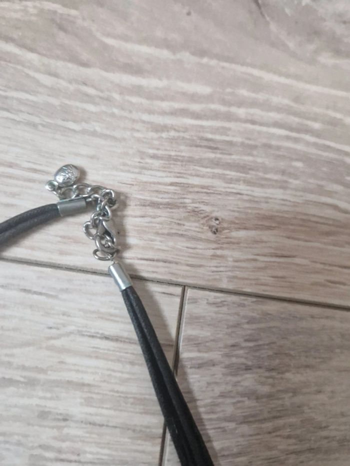 Collier cœur avec strass - photo numéro 4