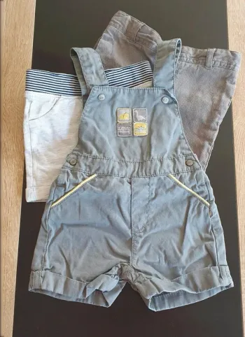 Lot de 3 shorts 3 mois
