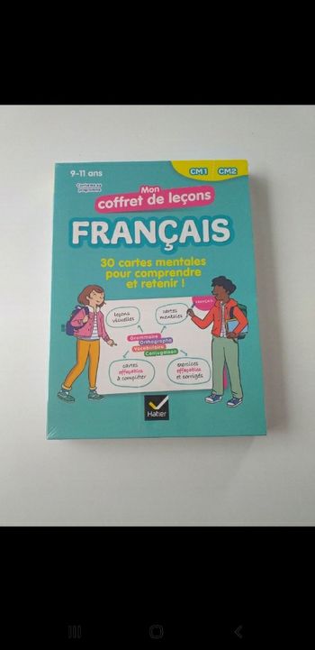 Mon coffret de leçons francais CM1 CM2