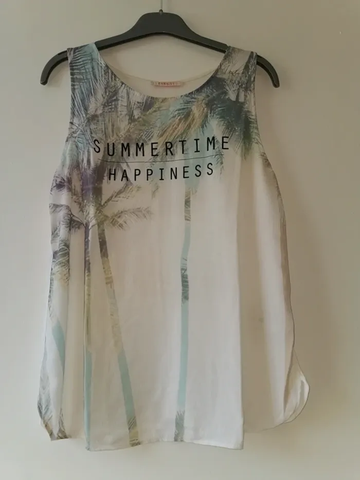 Tee-shirt Camaïeu Taille L - photo numéro 2