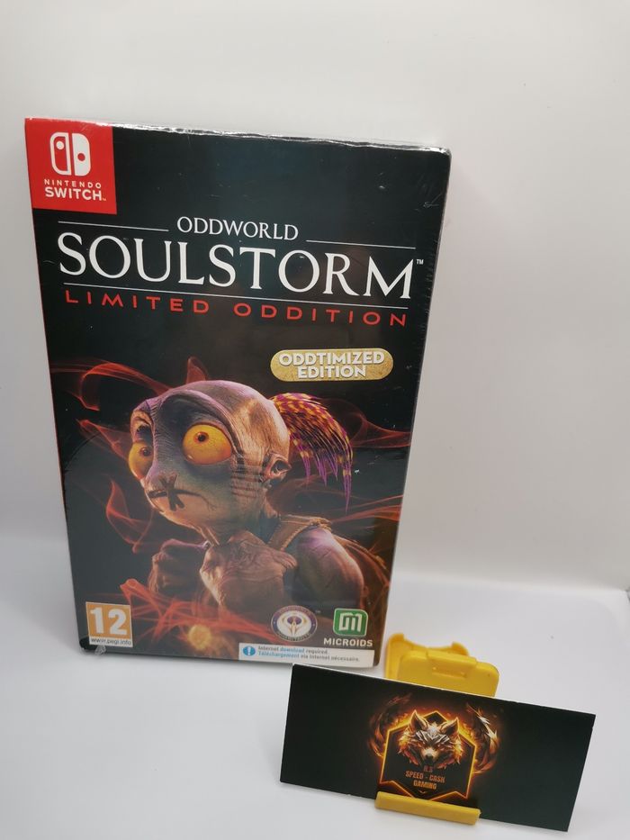Jeu Nintendo switch neuf ODDWORLD soulstorm limited edition - photo numéro 1