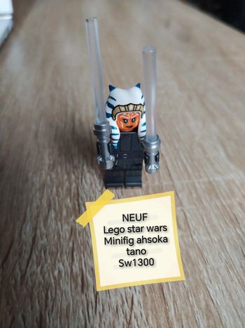 Lego star wars minifig ahsoka tano sw1300 neuf