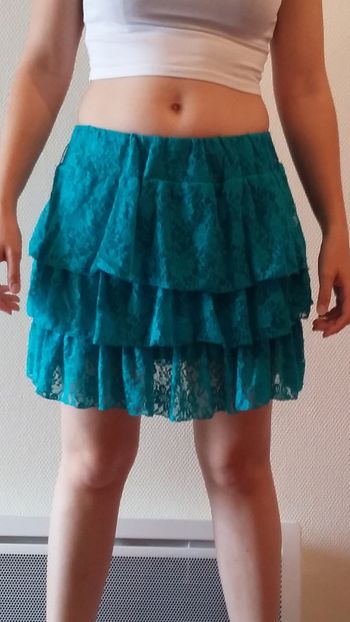 Jupe Bleu turquoise
