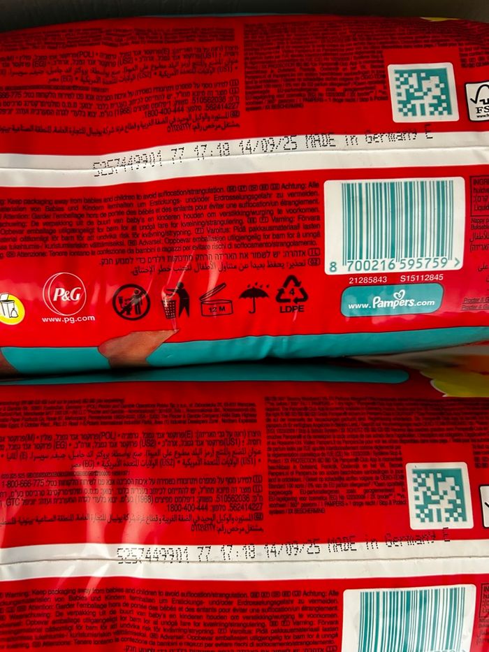 Couches Pampers pants taille 6 - photo numéro 2