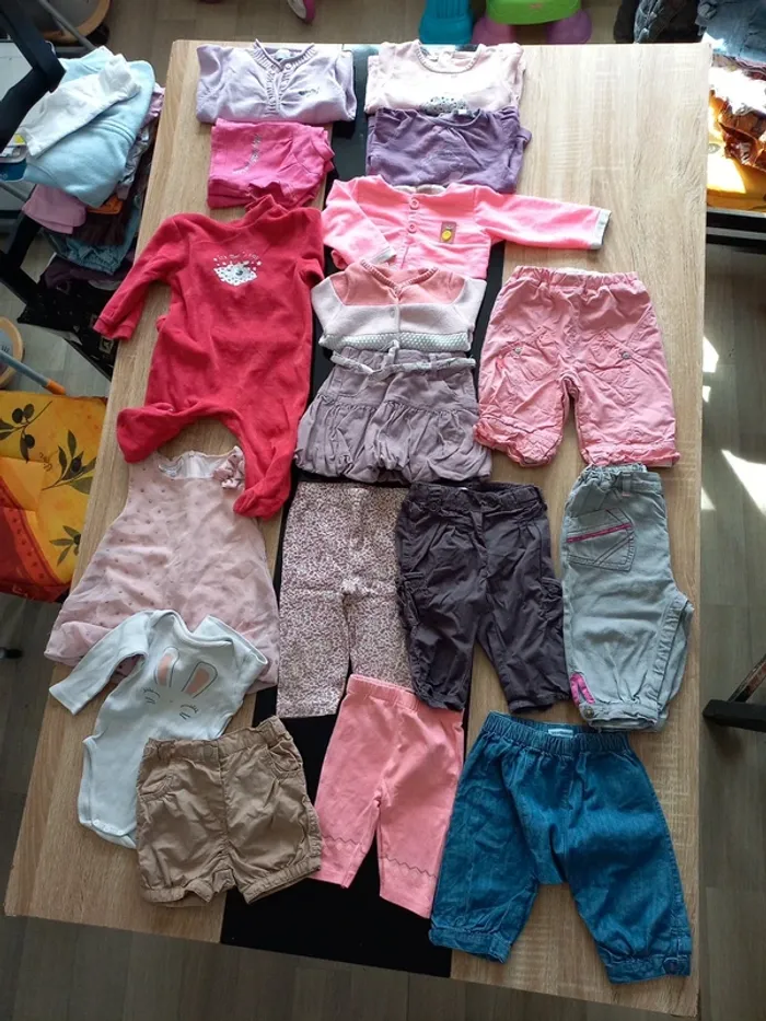 Lot de vêtements bébé fille 6 mois - photo numéro 6