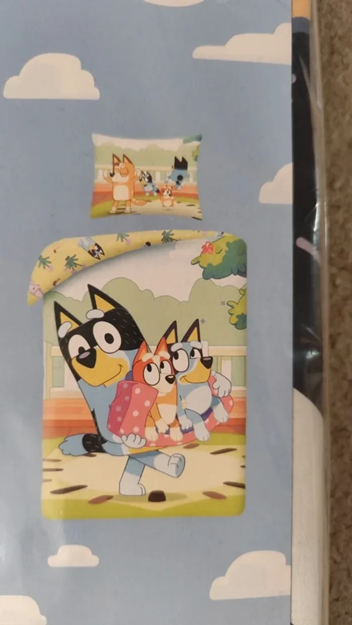 Parure de lit bluey - photo numéro 4