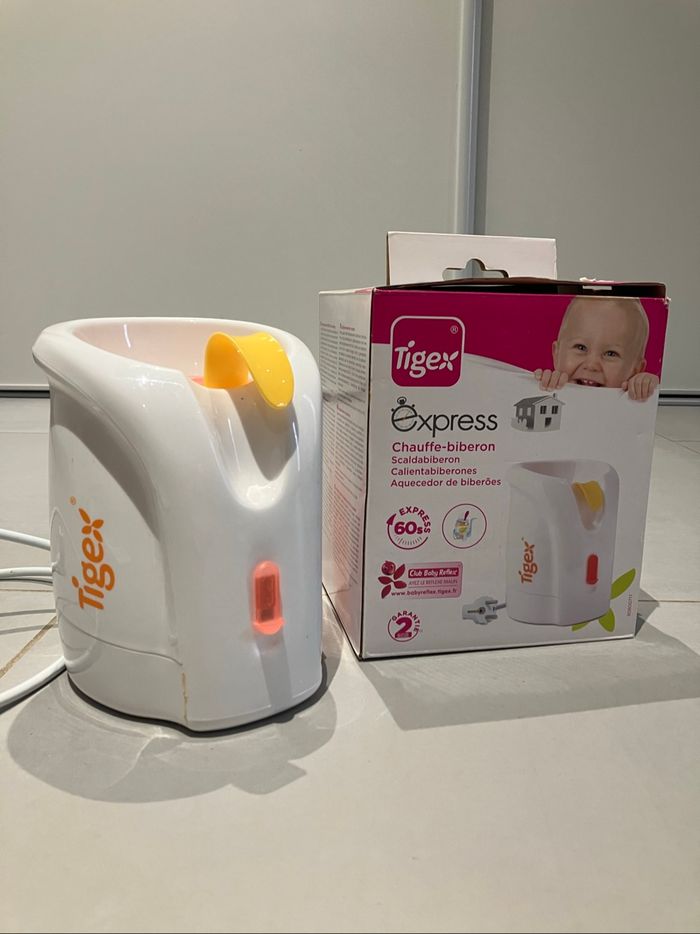 Chauffe-biberon et petit pot express 60sec.