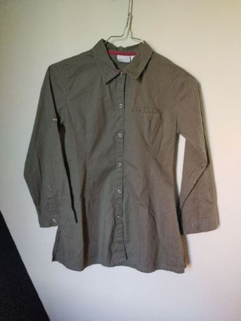 Chemise kaki 8 ans fille