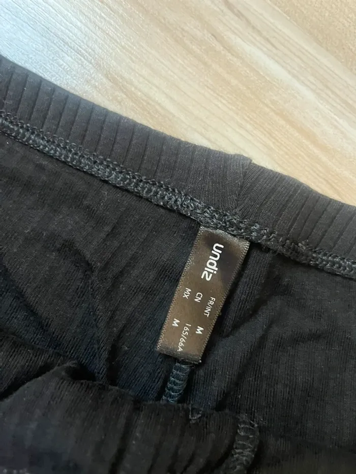 short de pyjama undiz femme noir - photo numéro 2