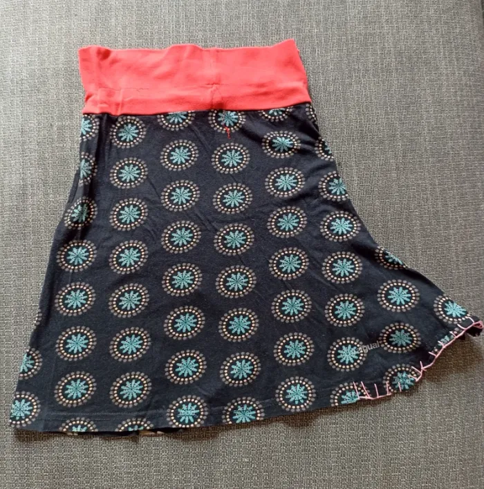 Jupe asymétrique Desigual 6/8 ans - photo numéro 2