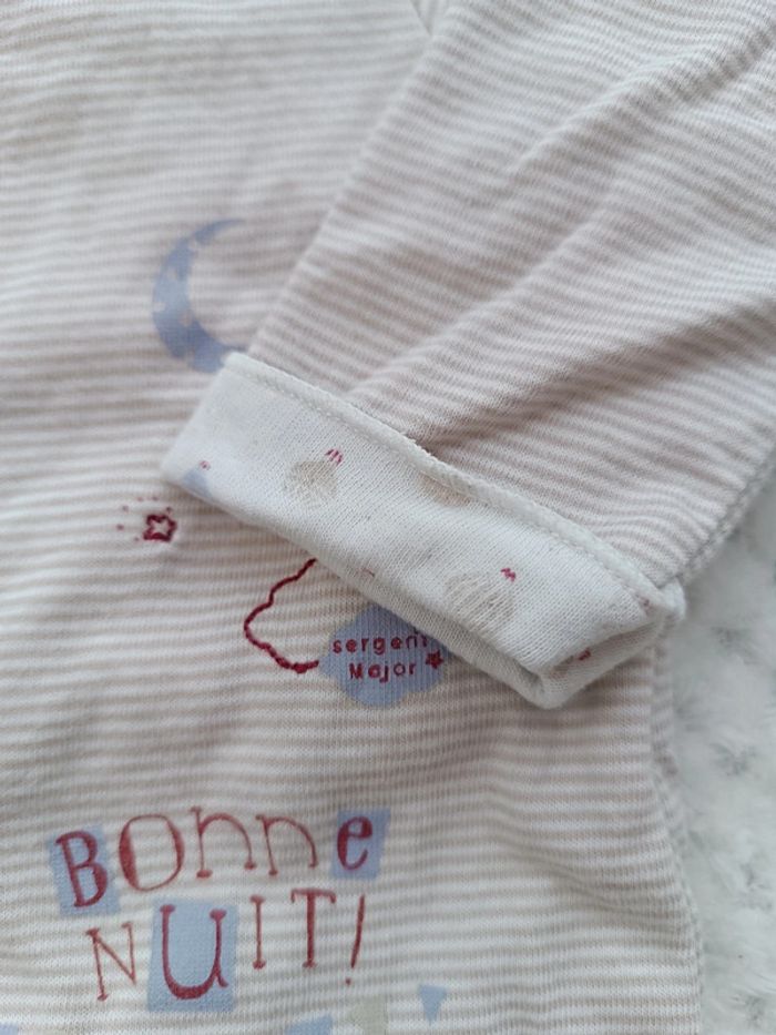 🔸 Pyjama été Léger Manches Longues - Sergent Major 1 Mois🔸 - photo numéro 3