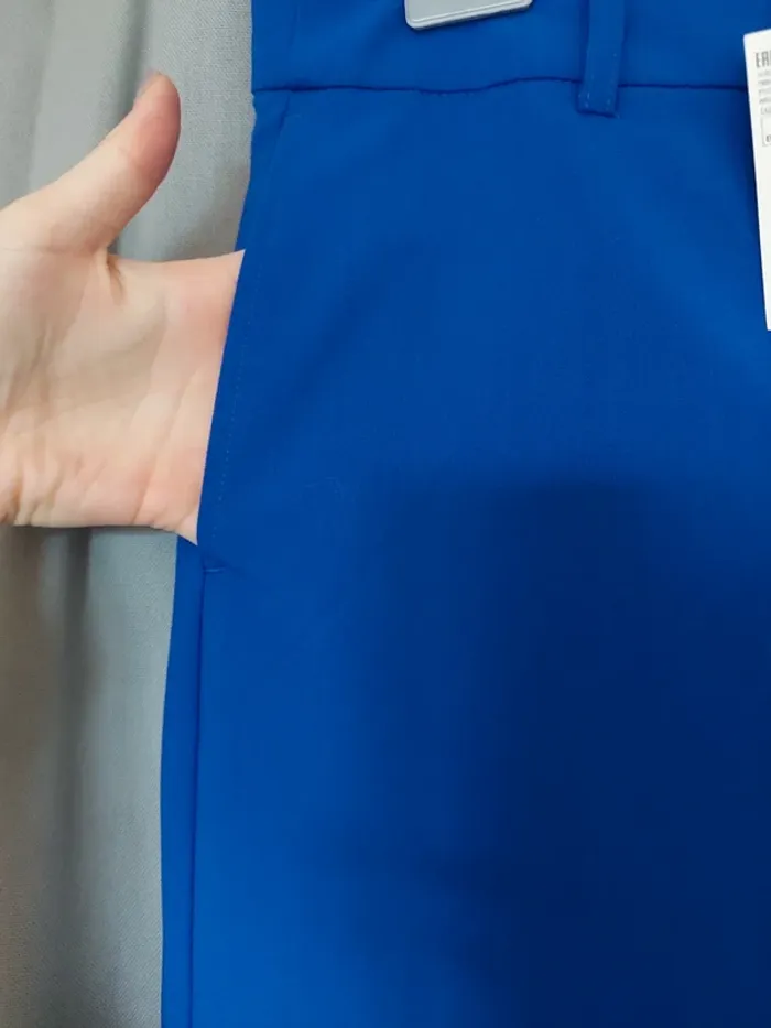 Pantalon bleu indigo électrique Pimkie – Taille 42 – Neuf avec étiquette - photo numéro 4