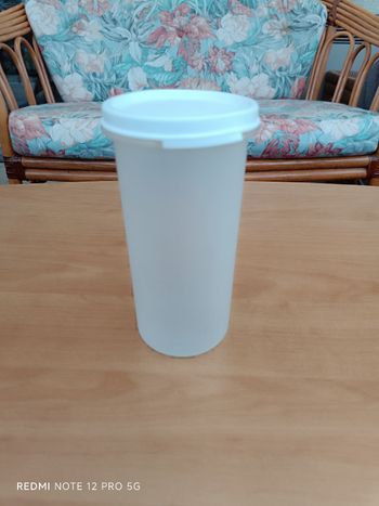 Boîte modulaire Tupperware couvercle blanc 650ml