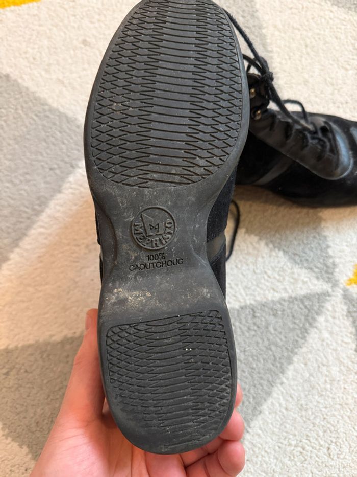 Bottines en cuir vintage Mephisto Taille 40 - photo numéro 4