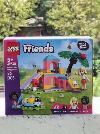 Lego Friends l'aire de jeux des cochons d'Inde