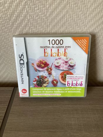 Jeu DS 1000 recettes de cuisine